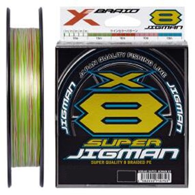 Шнур YGK X-Braid Super Jigman X8 200m # 0.6 / 0.128mm 14Lb / 6.3kg (5545-03-73) 93136 фото