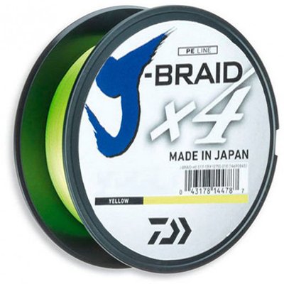 Шнур Daiwa J-Braid x4 0.10 мм 135m 3.8кг / 8lb (12740-010) 79798 фото