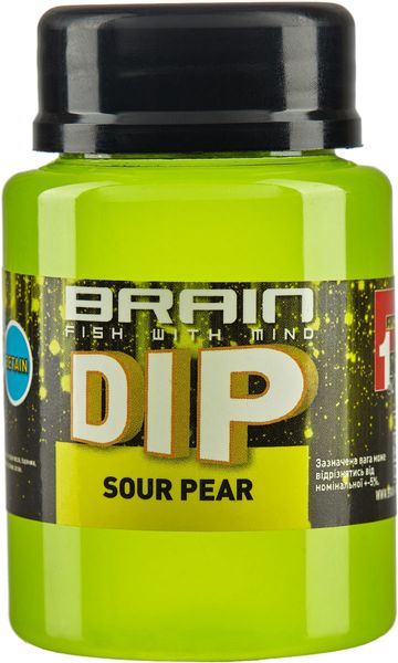 Діп для бойлів Brain F1 Sour Pear (груша) 100ml (1858-04-21) 1858-04-21 фото