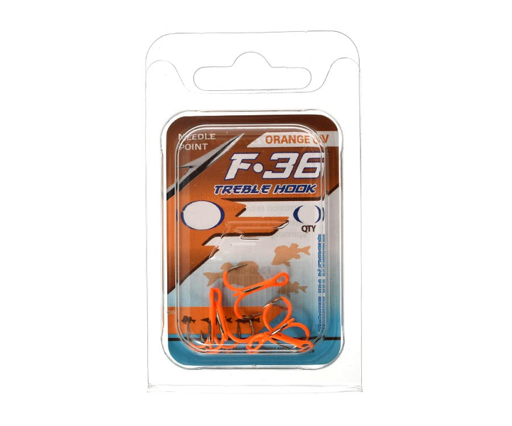 Трійник Flagman F36 Orange UF №2/5шт (F36O-02) 108816 фото