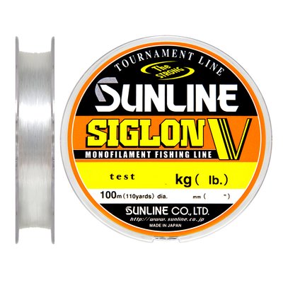 Волосінь Sunline Siglon V 100м 0.31мм 7.5кг/16lb (1658-04-05) 1658-04-07 фото