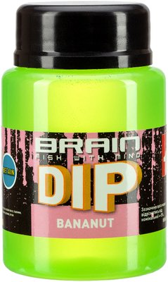 Діп для бойлів Brain F1 Bananut (банан з кокосом) 100ml (1858-04-38) 1858-04-38 фото