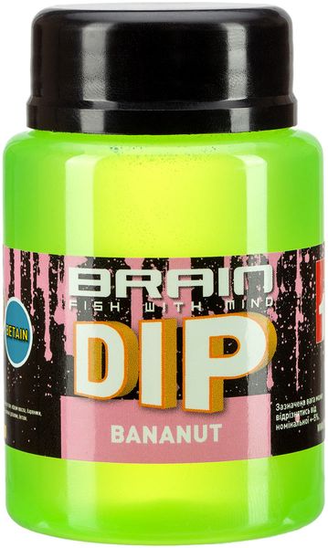 Діп для бойлів Brain F1 Bananut (банан з кокосом) 100ml (1858-04-38) 1858-04-38 фото