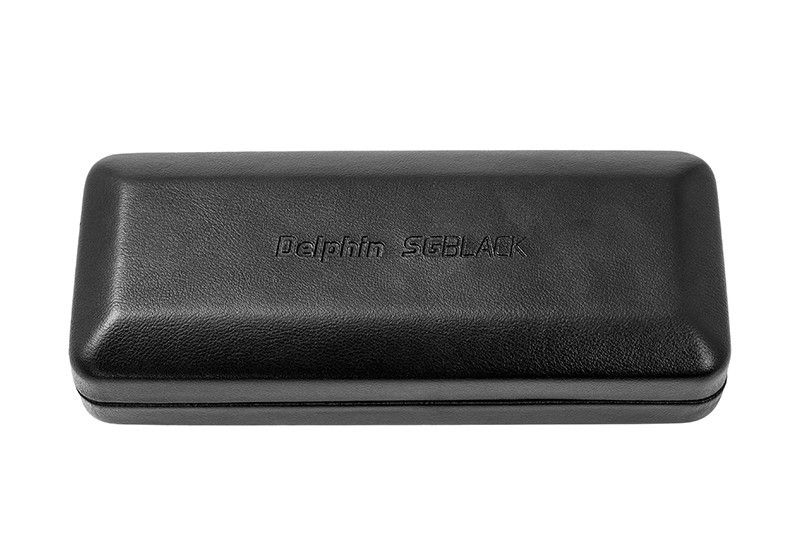 Поляризационные солнцезащитные очки Delphin SG BLACK с оранжевыми линзами 920121290 фото