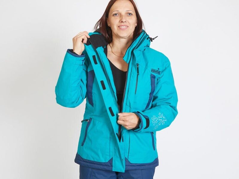 Костюм Norfin Women Snowflake 2 жіночий XS Синій (532000-XS) 532000-XS фото