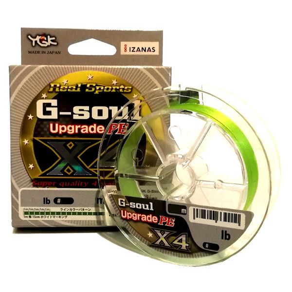 Шнур плетений YGK G-Soul X4 Upgrade 100m (0.4 (8lb / 3.63kg)) (FS00000048) FS00000048 фото