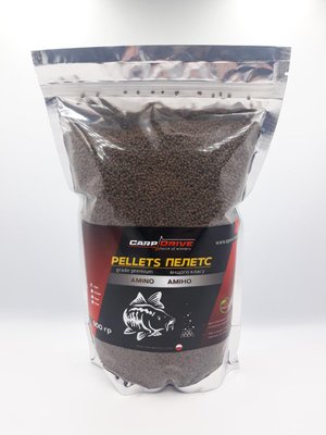 Методний пелетс, Pellets, пелетс Amino (Аміно) Carp Drive 2 мм 900 г ПА2900 фото