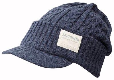 Шапка Shimano Knit Watch with Brim Regular к:indigo (2266-95-02) 2266-95-02 фото