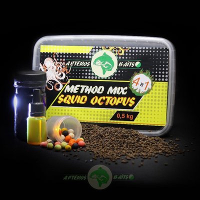 copy_Метод - микс  Squid & Octopus 4in1 (Кальмар-Осьминог) Apteros Baits MM so фото