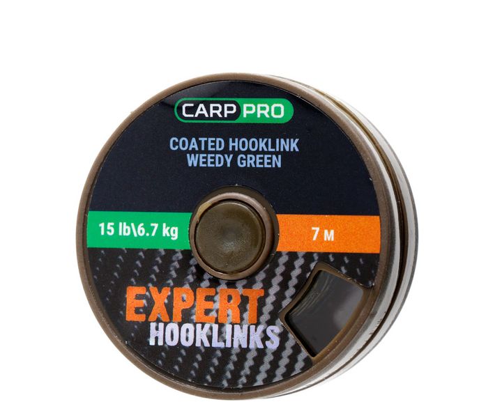 Повідковий матеріал в оболонці Carp Pro 25lb / 7м зелений CP3910-125 фото