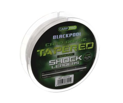 Конусний монолідер Carp Pro Blackpool Carp Tapered Leaders 0.225-0.55мм (CP4723) 85719 фото