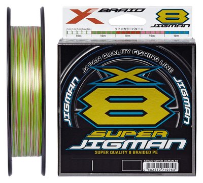 Шнур YGK X-Braid Super Jigman X8 200м #1-2/0-185мм 25lb/11-3кг (5545-03-94) 109292 фото